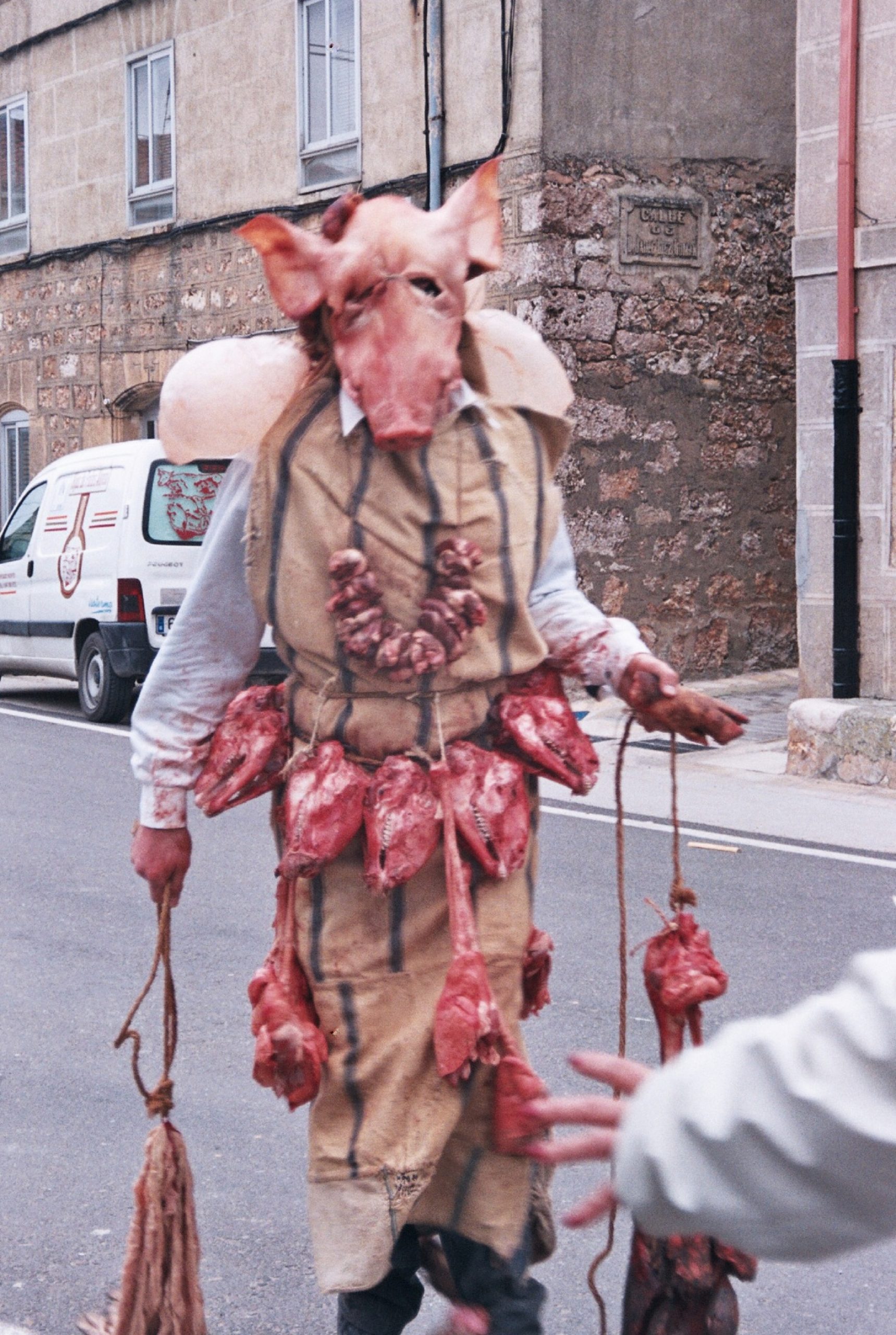 03 Personaje de las Carnestolendas. Música, danzas y coplas al gallo en el Carnaval de Mecerreyes, Burgos
